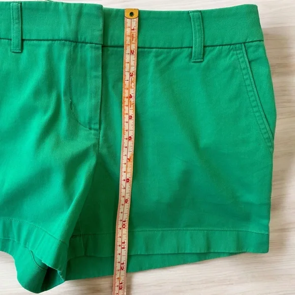 J.Crew 3.5 inch Classic Chino Short in Kelly Green Size 2 - Picture 9 of 12